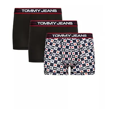 Pánské boxerky 3Pack TRUNK PRINT UM0UM03086 0SD - Tommy Hilfiger