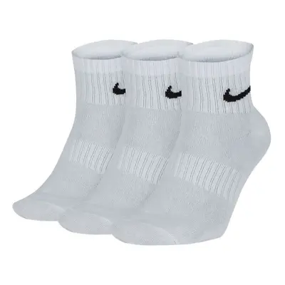 Pánské lehké ponožky Everyday Ankle 3Pak M SX7677-100 - Nike