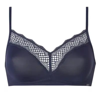 Podprsenka QF6656E-VN7 - Bralette - Calvin Klein tm.Modrá