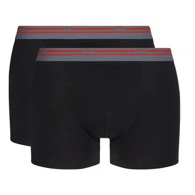 Pánské boxerky 2 ks DIM COLORS CLASSIC BOXER 2x - DIM - černá