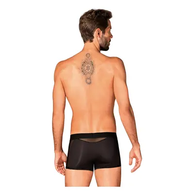 Pánské slipy Boldero boxer shorts black - Obsessive černá