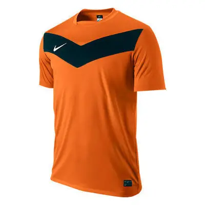 Pánský fotbalový dres Victory - Nike černá/oranž. pruh