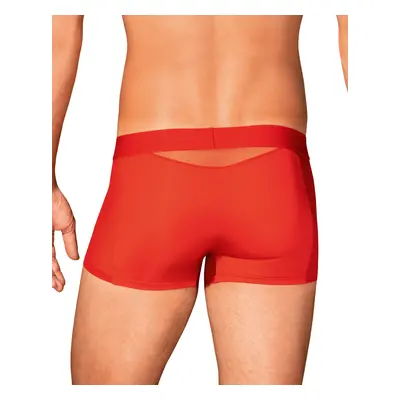 Pánské slipy Boldero boxer shorts red - Obsessive červená