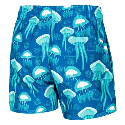 AQUA SPEED Plavecké šortky Finn Blue/Jellyfish Print