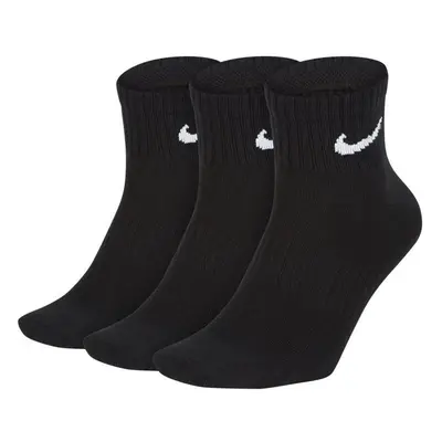 Pánské lehké ponožky Everyday Ankle 3Pak M SX7677-010 - Nike