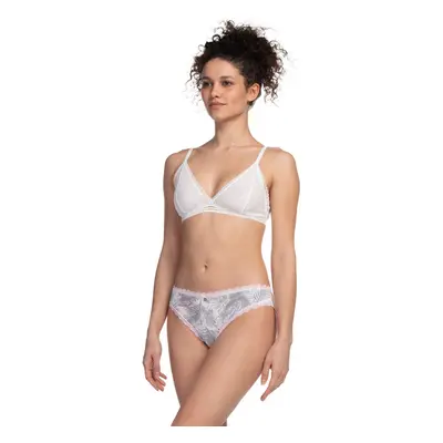 Dámské kalhotky MINI BIKINI L-1483MB růžovo-šedá