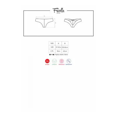 Kalhotky Frivolla panties - Obsessive černá