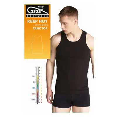 Pánský nátělník TANK TOP MEN KEEP HOT černá