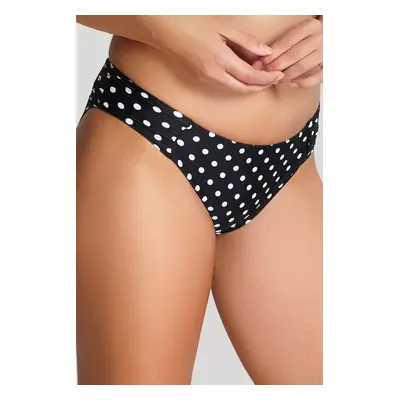 Spodní díl plavek Swimwear Anya Spot Gather Pant black/white SW1019 34