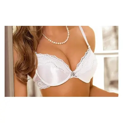 Dámská podprsenka Essme push-up white - ROZA Bílá