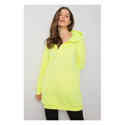 Dámská mikina Model EM-BL-ES-21-528.12X Fluo Yellow - Ex Moda