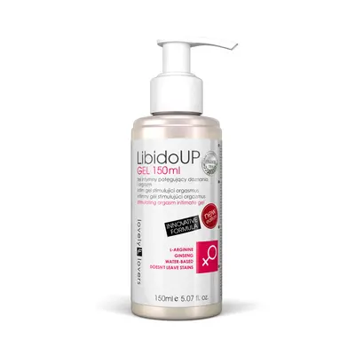 Lubrikační gel LibidoUp Gel Innovative Formula 150ml - Lovely Lovers