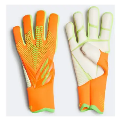 SPORT Rukavice brankářské Predator GL Pro HC0603 neon oranžová se zelenou - Adidas neonová oranž