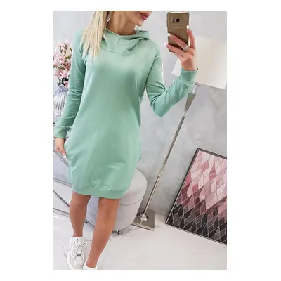 Šaty Off White dark mint UNI