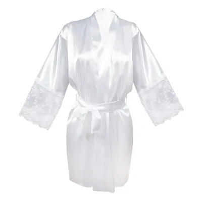 DKaren Housecoat Cameron White