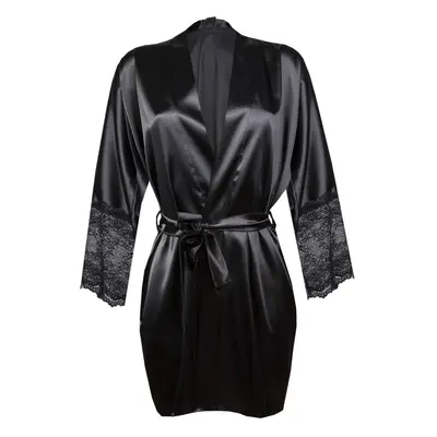 DKaren Housecoat Cameron Black