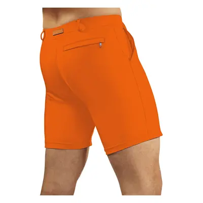 Pánské plavky Swimming shorts comfort26 oranžové - Self