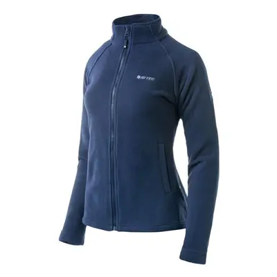 Dámská mikina fleece lady Henis Navy tmavě modrá - Hi-tec navy blue