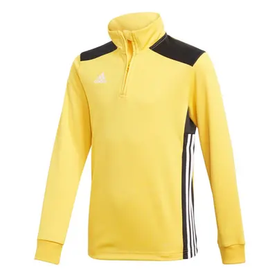 Dětská tréninková mikina REGISTA 18 TRAINING BLOUSE yellow JR DJ1841 - Adidas