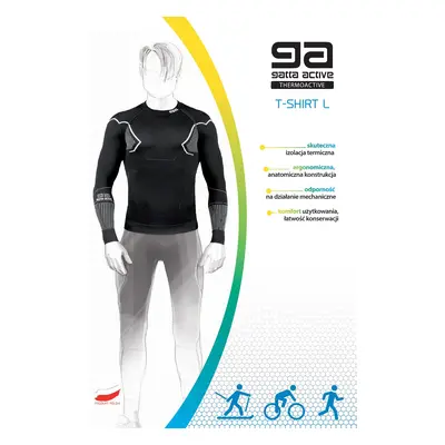 Pánský nátělník Gatta 43014 Mount Basic Thermoactive L černošedá