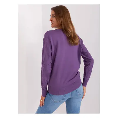 Jumper AT SW 2231.99P fialová