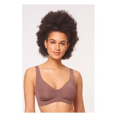 Dámská podprsenka SLOGGI ZERO FEEL BRALETTE EX TOP moka