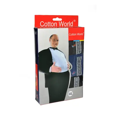 Pánské slipy Cotton World A'3 4XL-6XL mix barev-mix designu