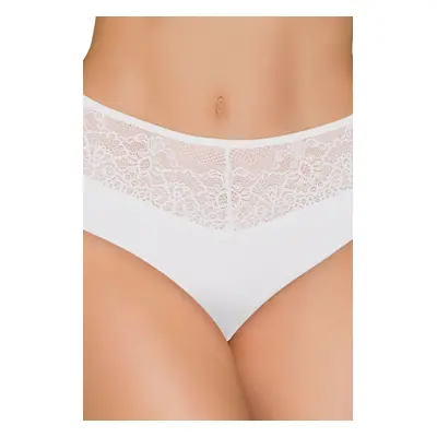 Dámská tanga 158 white - BABELL Bílá