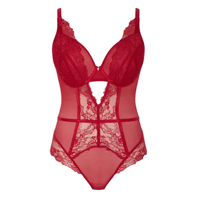 Cleo Selena Bodysuit ruby red 10625