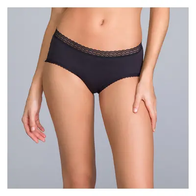 Dámské krajkové kalhotky PLAYTEX MIDI BRIEF - PLAYTEX - černá