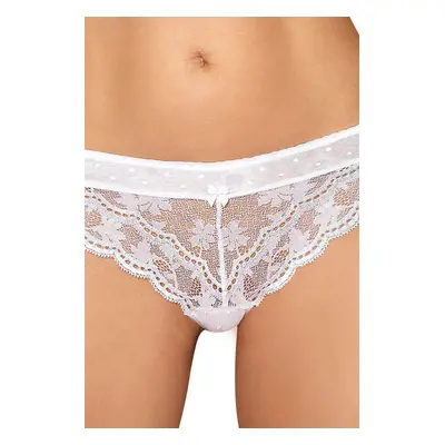 Dámská tanga Lagerta white - ROZA Bílá