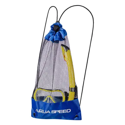 AQUA SPEED Potápěčská sada Enzo&Evo Yellow Pattern 18