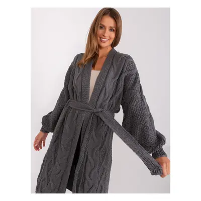 Cardigan BA SW 8020 1.36P tmavě šedá