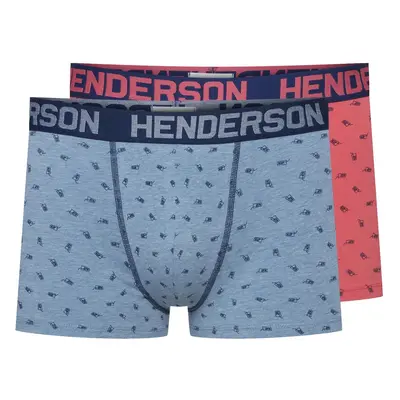 Pánské boxerky 2 pack 40658 Fast - HENDERSON vícebarevná