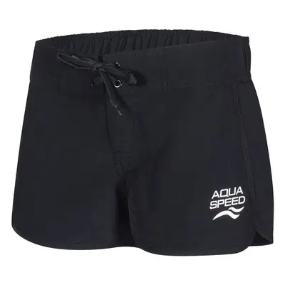 AQUA SPEED Plavecké šortky Viki Black Pattern 07