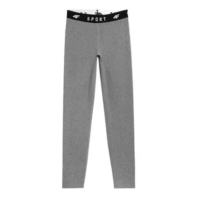 Dámské kalhoty 4F W H4L22-SPDF 351 medium grey melange