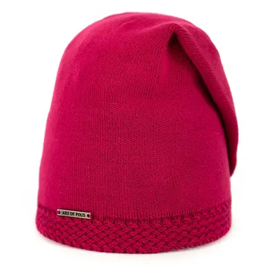 Čepice Art of Polo Hat Cz23802-5 Raspberry