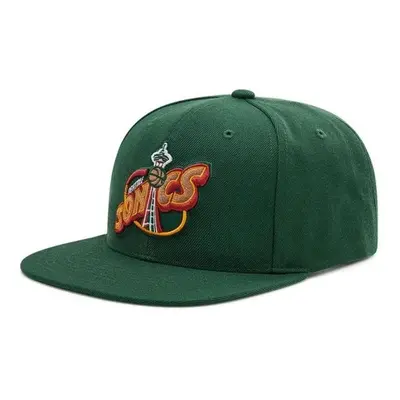 Mitchell & Ness NBA Team Ground 2.0 Snapback Kšiltovka HWC Seattle Supersonic HHSS3258-SSUYYPPPG