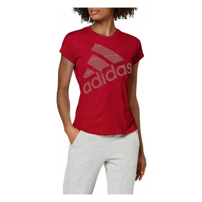 Tričko adidas Ss Badge of Sport Logo Tee W Eb4493