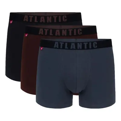 Pánské boxerky 3 pack 011/02 - Atlantic vícebarevná