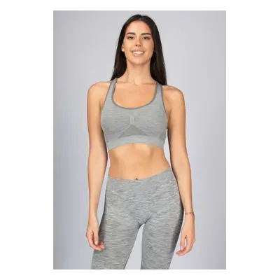 Dámský sportovní top active-fit melange Barva: Grigio melange