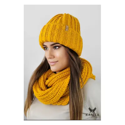 Kamea Hat&Scarf K.23.212.25 Žlutá