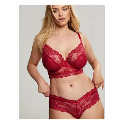 Cleo Selena Plunge ruby red 10626 65GG