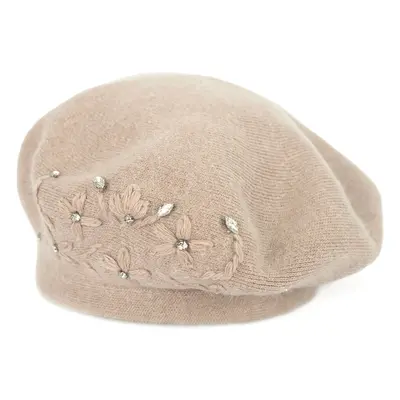 Art Of Polo Beret Cz23366-1 Light Beige