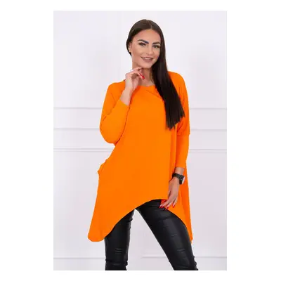 Halenka oversize oranžová UNI