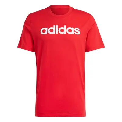 Tričko adidas Essentials Single Jersey Linear Embroidered Logo M IC9278 pánské