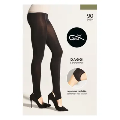 DAGGI - LEGGINSY NARCIARKI 90 DEN NERO