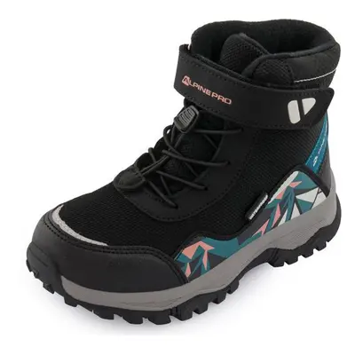 Dětské obuv zimní ALPINE PRO COLEMO black 28