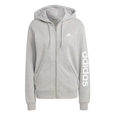 Mikina adidas Essentials Linear Full-Zip French Terry Hoodie W IC6866