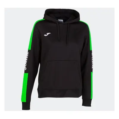 Dámská mikina IV Hoodie W 901334.117 černo-zelená - Joma